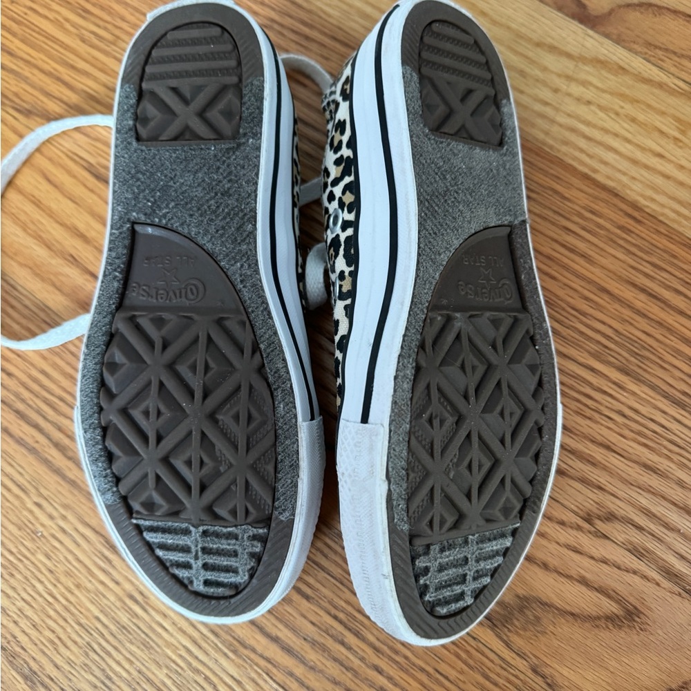 Leopard print converse - Picture 2 of 3